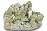 Yellow-Green Chalcedony Stalactite Formation - India #244489-1